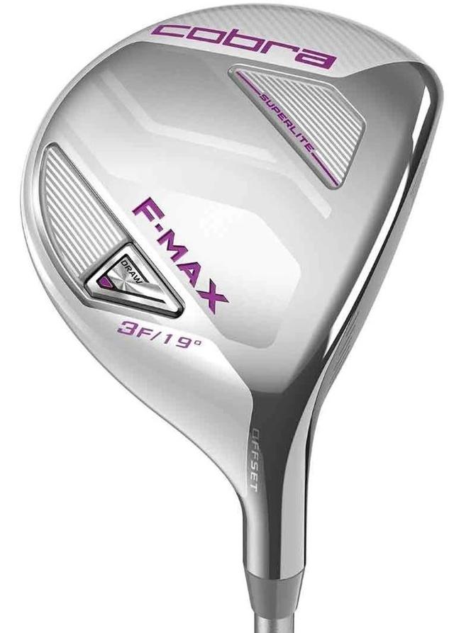 F-Max SuperLite Offset White Purple Fairway Wood Women