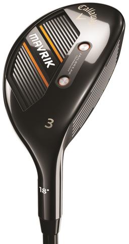 Callaway Mavrik Hybrid - Golf Club - Left Handed - 3H - 18° Loft - 5.5 Flex - Project X Catalyst 65 Shaft - Men