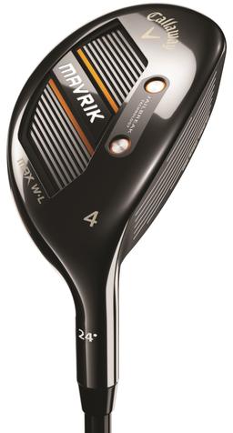 Callaway Mavrik Max Lite Hybrid Women - Golf Club - Left Handed - 4H - 24° Loft - Ladies Flex - UST Helium 50 Shaft - Woman
