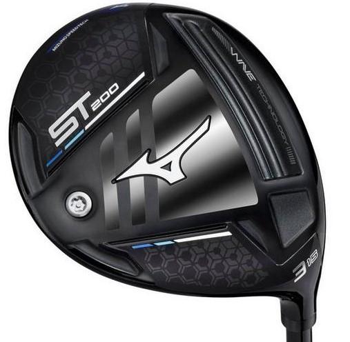 Mizuno ST200 Fairway Wood - Mitsubishi Chemical Tensei CK Pro Blue 70 Shaft - 3 Wood - Left Handed - Extra Stiff Flex - Standard Length - 15 Loft - Standard Lie Angle - Men - Good