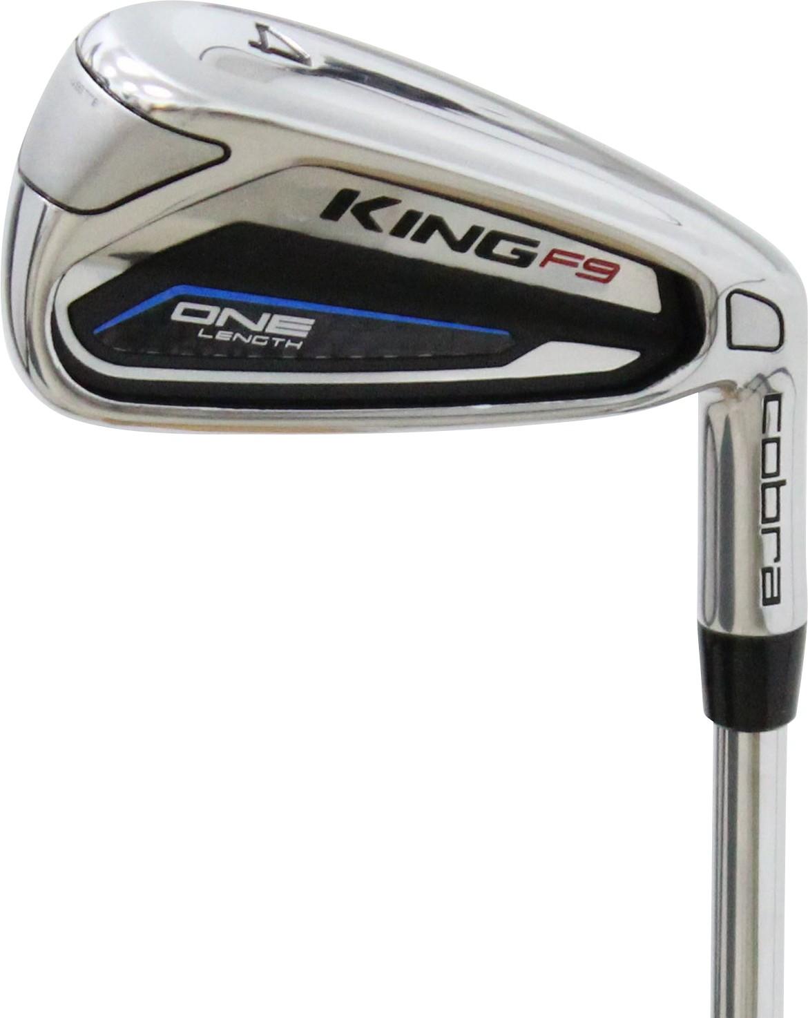 Cobra King F9 SpeedBack One Length Iron Individual - FST KBS Tour 80 Shaft - 6 - Right Handed - Regular Flex - Standard Length - Standard Lie Angle - Men - Acceptable