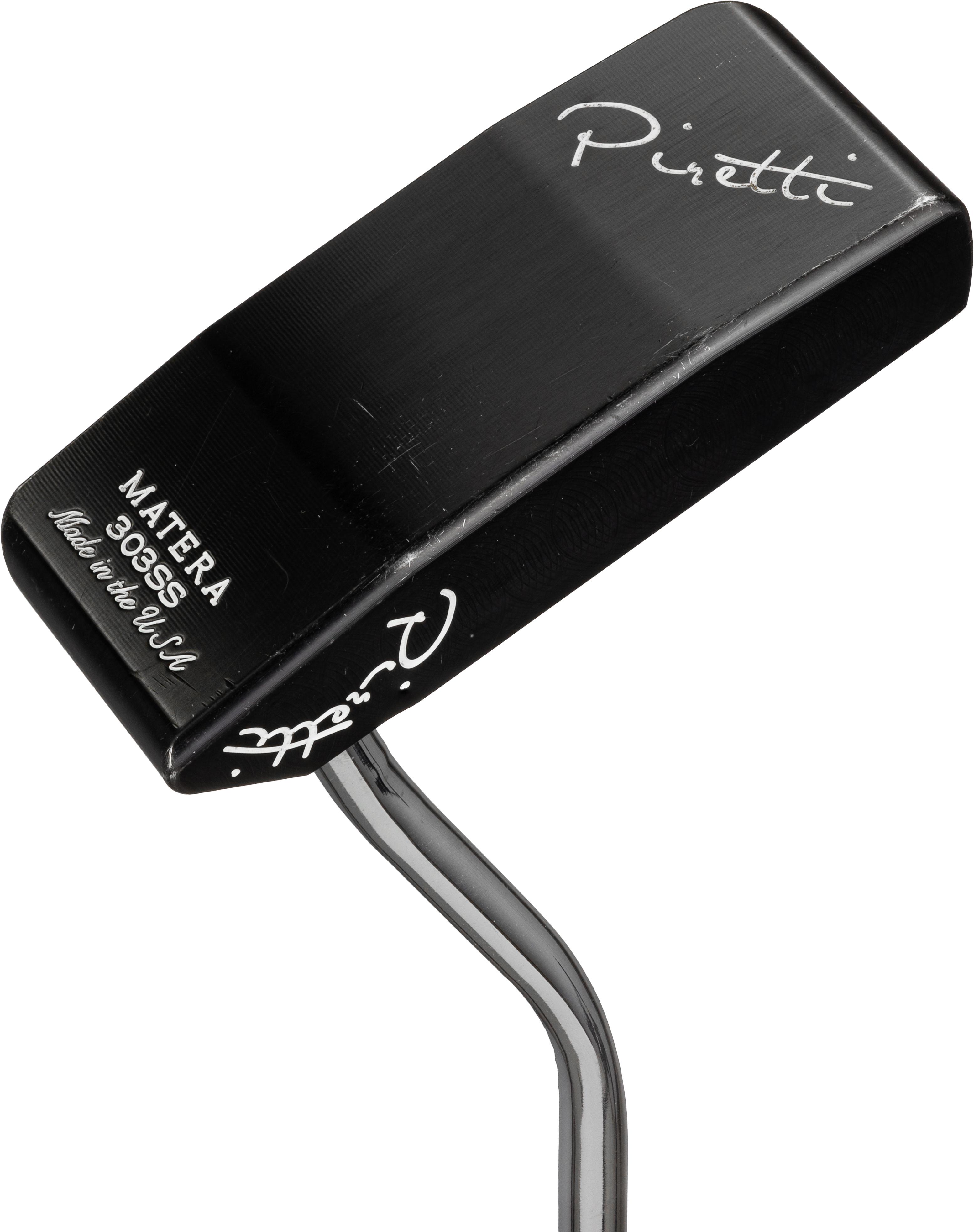 Piretti Matera Elite Black Putter - Golf Club