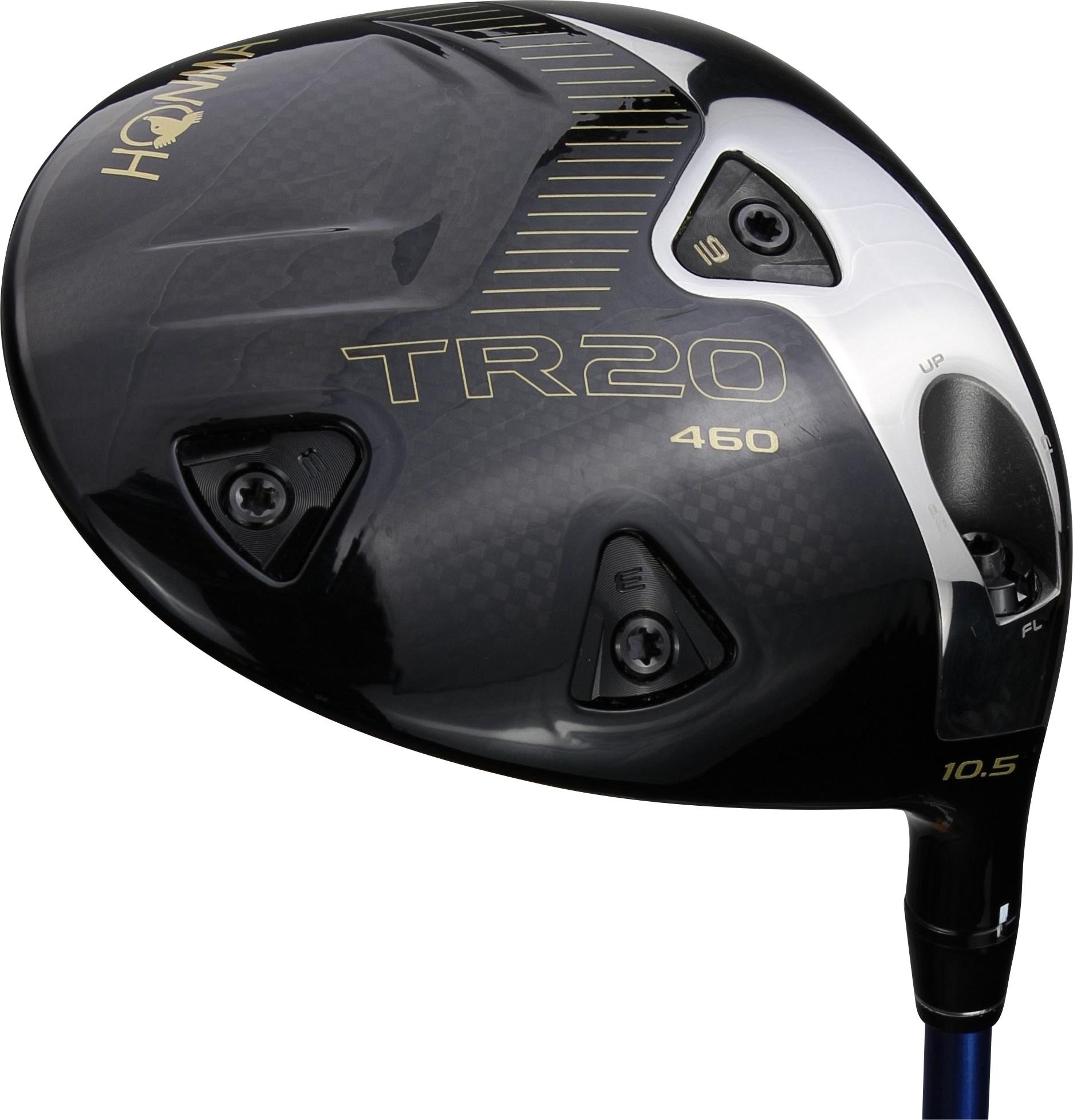 Honma TR20 460 Driver - Honma Vizard TR20 Shaft - Right Handed - Stiff Flex - Standard Length - 9.5 Loft - Standard Lie Angle - Men - Acceptable