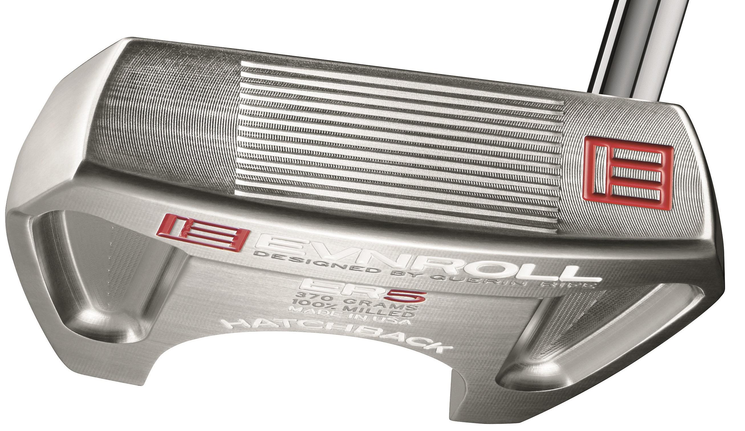Evnroll ER5 Satin Hatchback Mallet Putter - No Label Shaft - Standard - Right Handed - Putterflex Flex - Standard Length - Standard Lie Angle - Men - Good