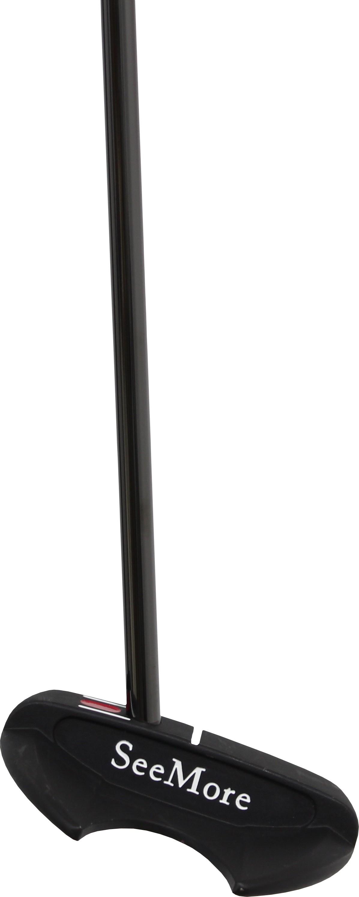 See More HT Black Mallet Putter - No Label Shaft - Standard - Right Handed - Putterflex Flex - Standard Length - Standard Lie Angle - Men - Good