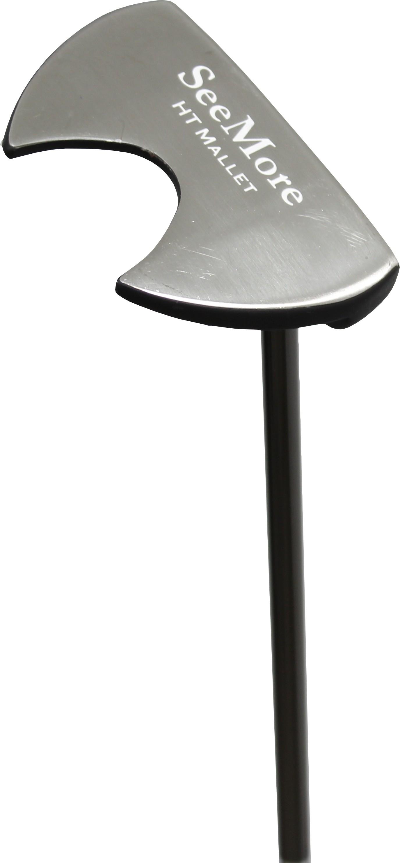 See More HT Black Mallet Putter - Golf Club - Standard - Putterflex Flex - No Label Shaft - Men