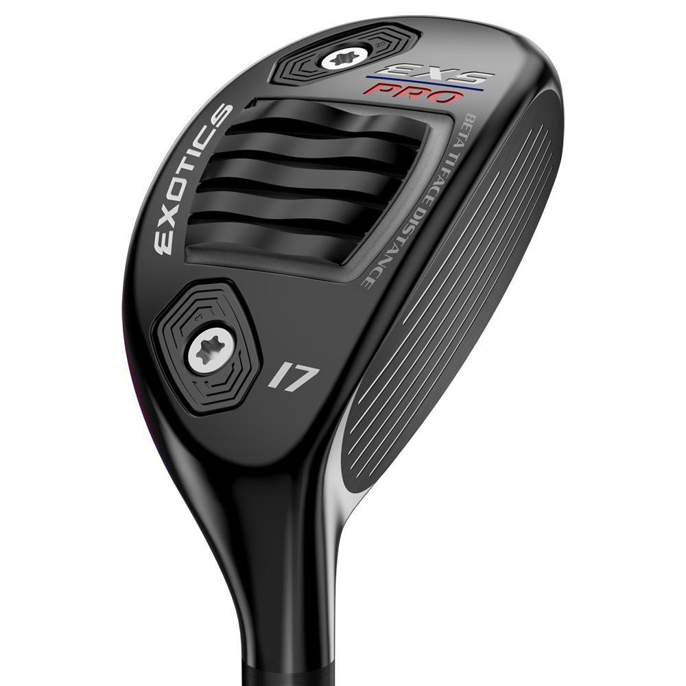 Tour Edge Exotics EXS Pro Hybrid - Mitsubishi Chemical Tensei AV Silver 70 Shaft - 3H - Right Handed - Stiff Flex - Standard Length - 19 Loft - Standard Lie Angle - Men - Acceptable