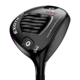 Tour Edge Exotics EXS Pro Fairway Wood - Golf Club - 3 Wood - 16.5° Loft - Stiff Flex - Mitsubishi Chemical Tensei CK Orange 60 Shaft - Men