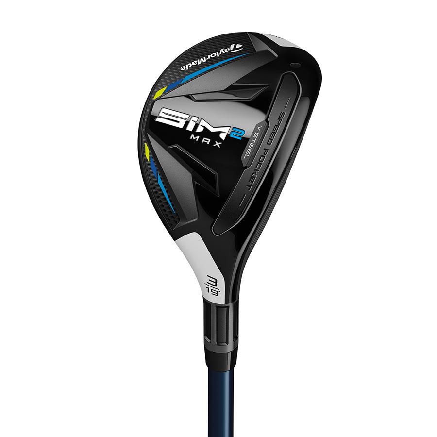 TaylorMade SIM 2 MAX Rescue Hybrid Women - TaylorMade Aldila NV Ladies 45 Shaft - 5H - Right Handed - Ladies Flex - Standard Length - 25 Loft - Standard Lie Angle - Woman - Good