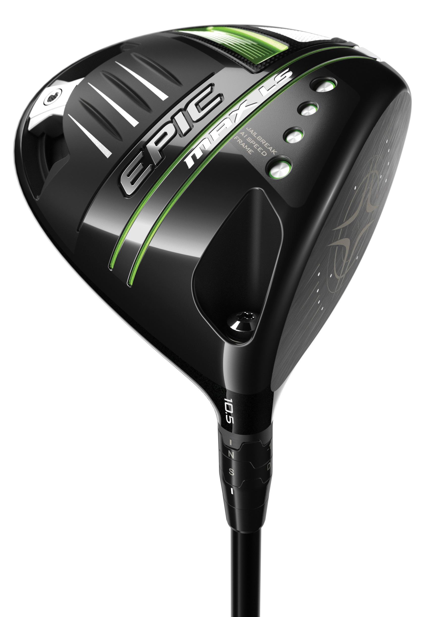 Callaway Epic MAX LS Driver - Mitsubishi Chemical MMT 60 Shaft - Left Handed - Stiff Flex - Standard Length - 9 Loft - Standard Lie Angle - Men - Acceptable