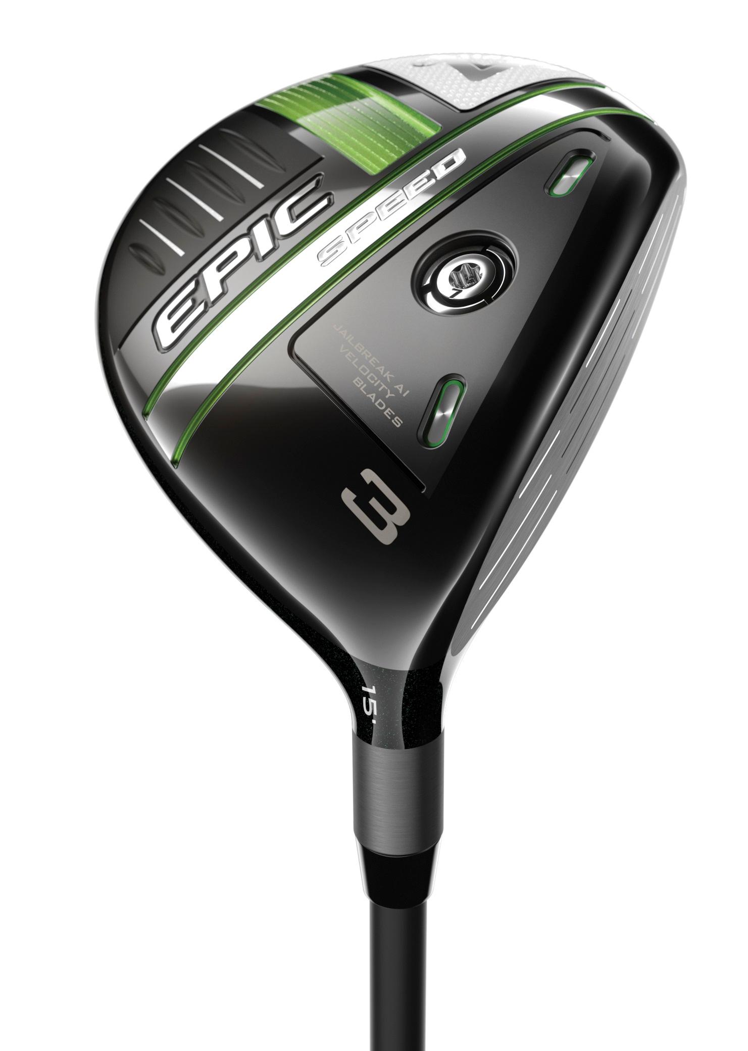 Callaway Epic Speed Fairway Wood - Project X HZRDUS Smoke IM10 60 Shaft - 3 Wood - Left Handed - Regular Flex - Standard Length - 15 Loft - Standard Lie Angle - Men - Acceptable