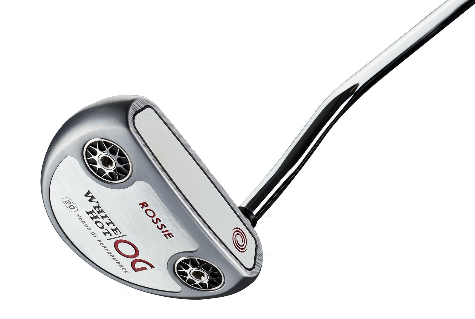 Odyssey White Hot OG Rossie DB Stroke Lab Putter - Odyssey Stroke Lab Bi Shaft - Standard - Right Handed - Putterflex Flex - Standard Length - Standard Lie Angle - Men - Good