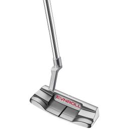 Evnroll ER2v2 Short Plumber MidBlade Red Gravity Putter - Golf Club - Standard - Putterflex Flex - FST Stepless Shaft - Men