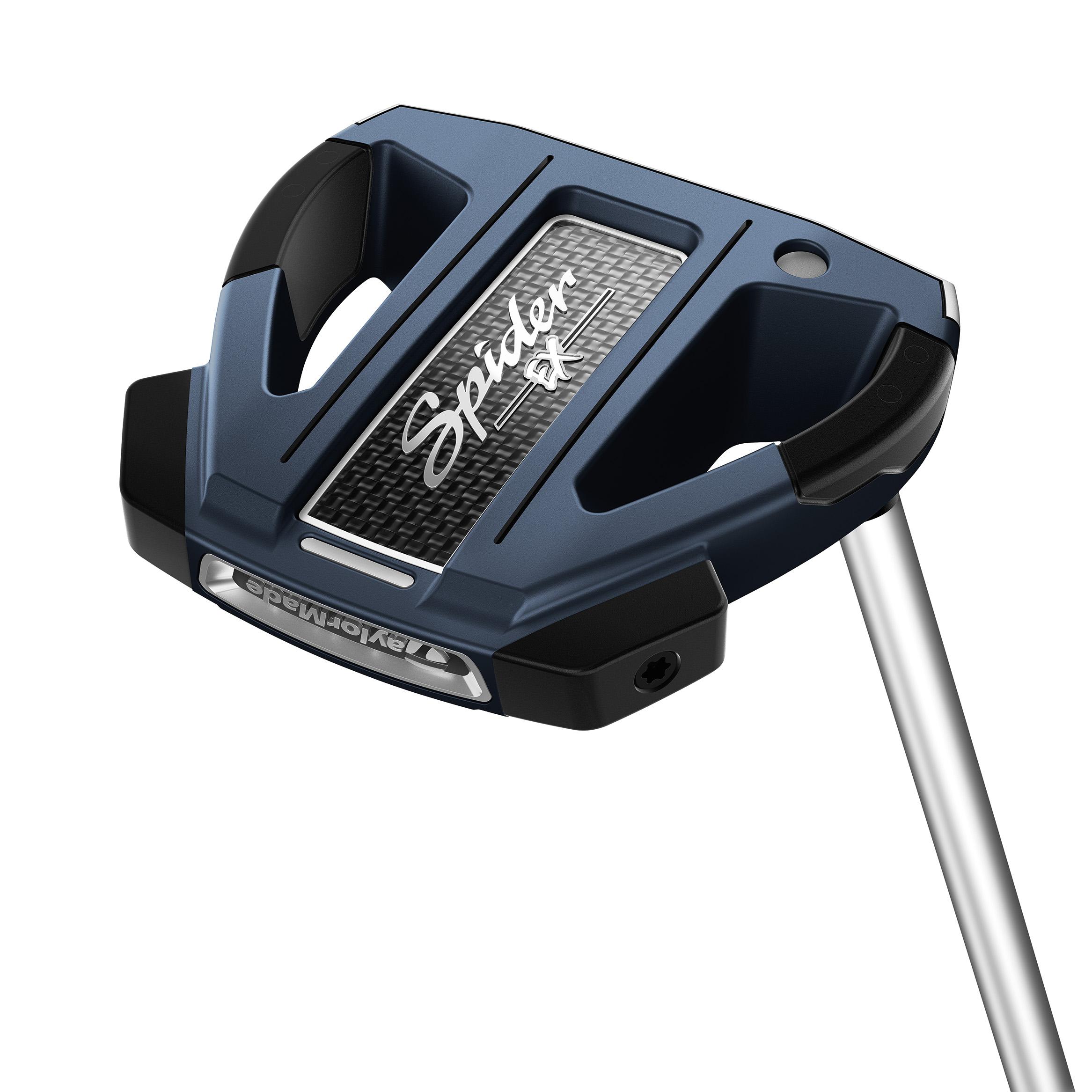 TaylorMade Spider EX #3 Navy/White Putter - TaylorMade Fluted Feel Shaft - Standard - Left Handed - Putterflex Flex - Standard Length - Standard Lie Angle - Men - Acceptable