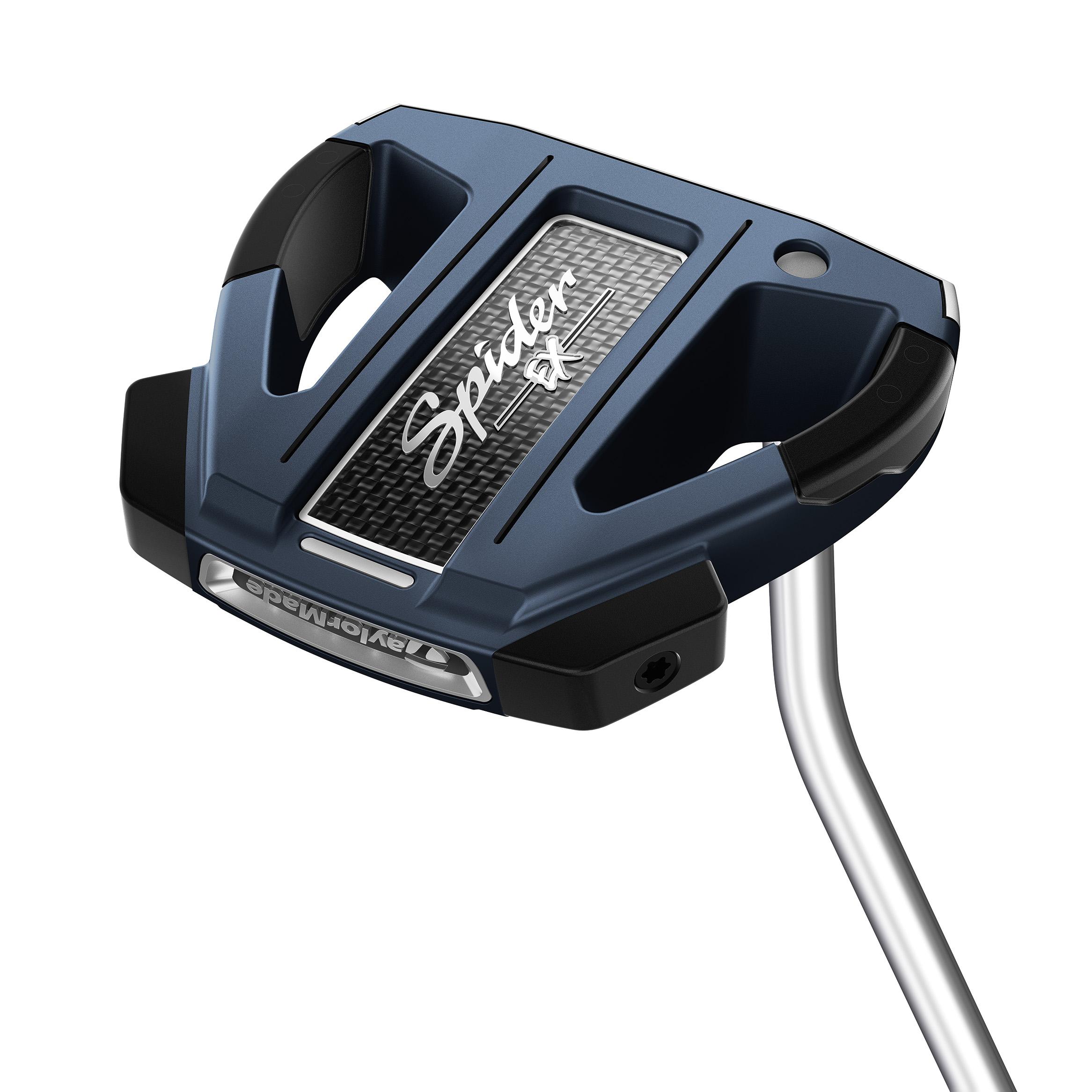 TaylorMade Spider EX SB Navy/White Putter - TaylorMade Fluted Feel Shaft - Standard - Right Handed - Putterflex Flex - Standard Length - Standard Lie Angle - Men - Acceptable