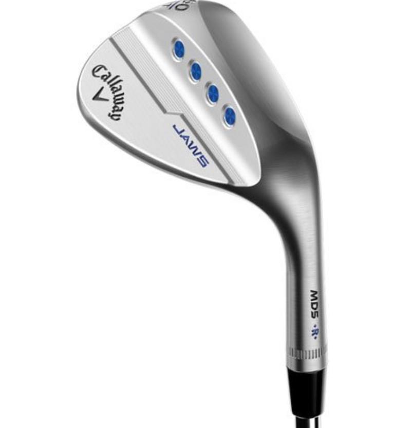 Callaway MD5 JAWS Raw C Grind Wedge - True Temper Dynamic Gold Tour Issue 115 Jaws Blue Shaft - Lob Wedge - Right Handed - Stiff Flex - Standard Length - 58 Loft - Standard Lie Angle - Men - Good