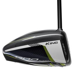 Cobra RADSpeed Gloss Turbulence Gray/Turbo Yellow Driver - Golf Club - Left Handed - 9° Loft - Extra Stiff Flex - Penley Ruger Centerfire Shaft - Men