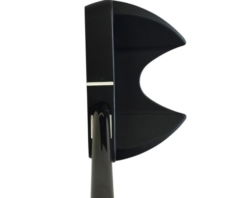 See More Black HT Mallet RST Hosel Putter - Golf Club - Standard - Putterflex Flex - SeeMore Shaft - Men