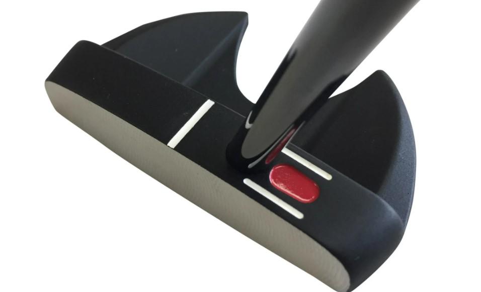 See More Black HT Mallet RST Hosel Putter - Golf Club - Standard - Putterflex Flex - SeeMore Shaft - Men