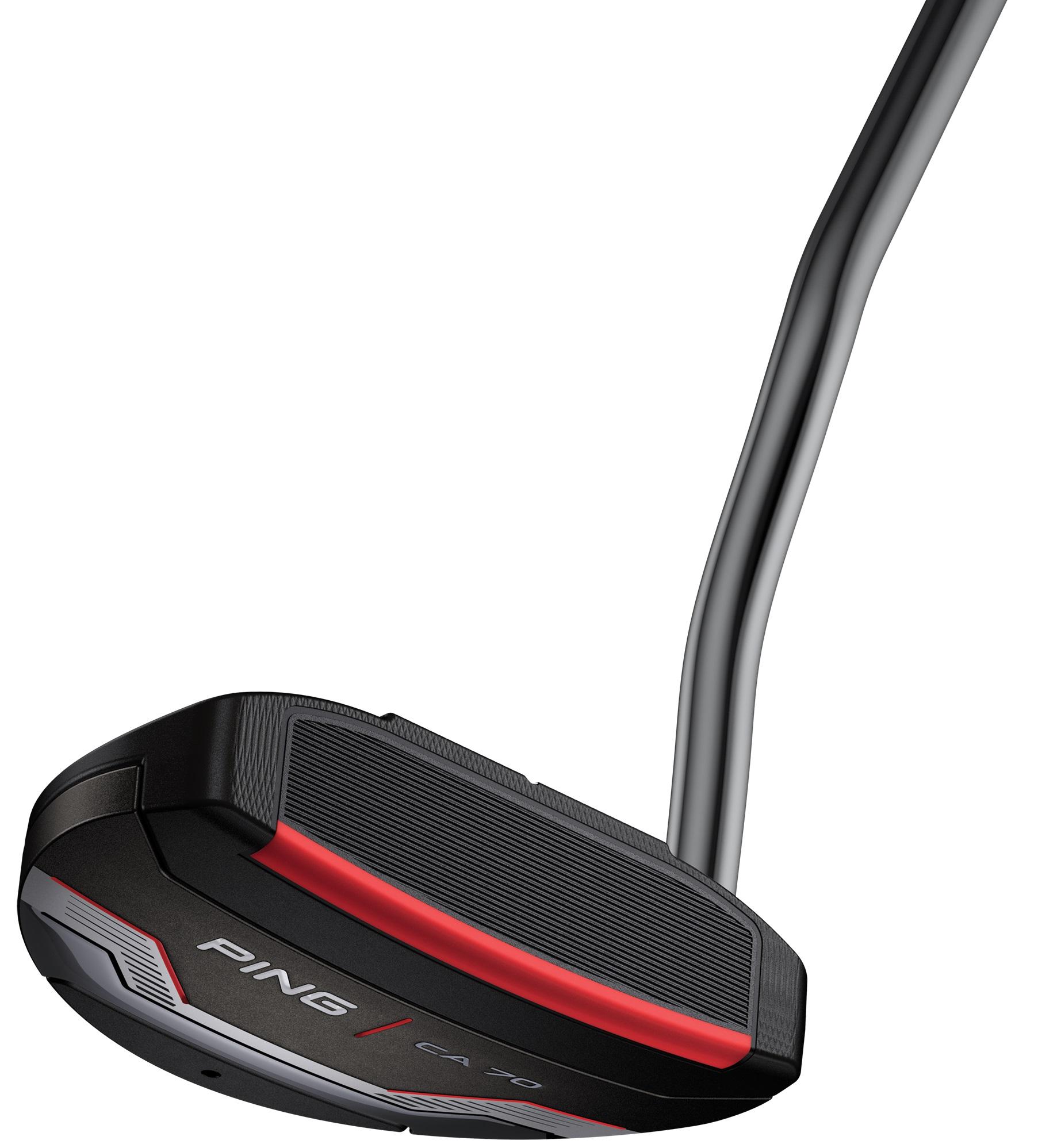 Ping 2021 CA 70 Mid-Mallet Putter - Ping Slight Black Shaft - Standard - Right Handed - Putterflex Flex - Standard Length - Standard Lie Angle - Men - Premium