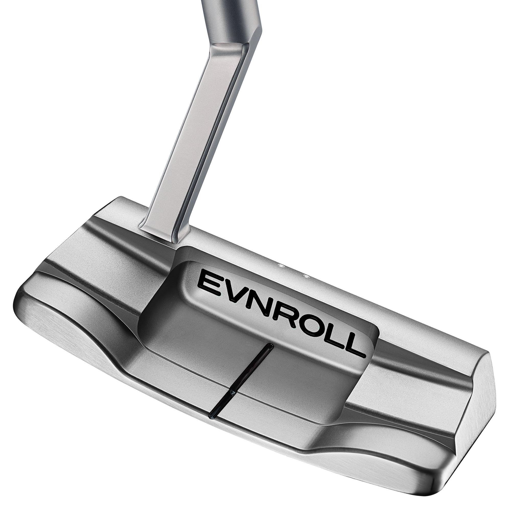 Evnroll ER2v MidLock Midblade Putter - Evnroll Black Armour Stepless Shaft - Standard - Right Handed - Putterflex Flex - Standard Length - Standard Lie Angle - Men - Excellent