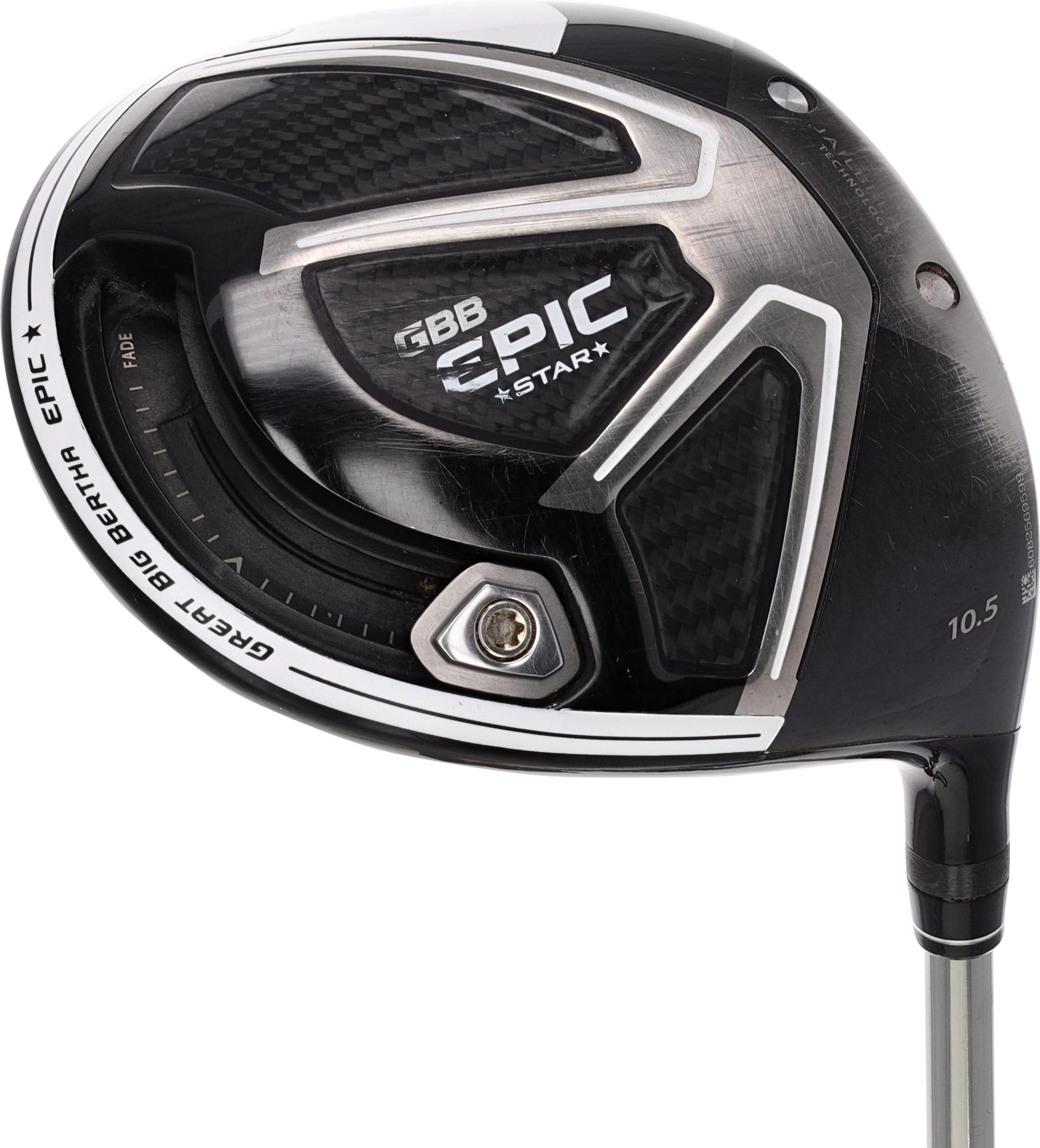 Callaway Great Big Bertha Epic Star uDesign Black/White Driver - Mitsubishi Chemical Grand Bassara 39 Shaft - Right Handed - Regular Flex - Standard Length - 10.5 Loft - Standard Lie Angle - Men - Acceptable