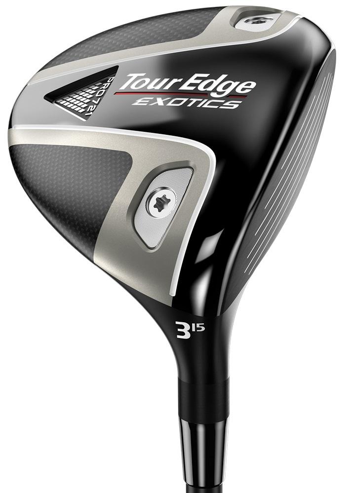 Tour Edge Exotics Pro 721 Limited Edition Fairway Wood - UST Mamiya Proforce V2 76 Shaft - 3 Wood - Right Handed - Extra Stiff Flex - Standard Length - 15 Loft - Standard Lie Angle - Men - Good