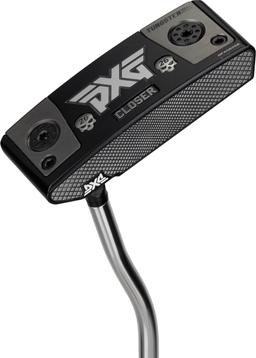 PXG Battle Ready Closer - Double Bend Putter - Golf Club - Left Handed - Standard - Putterflex Flex - No Label Shaft - Men