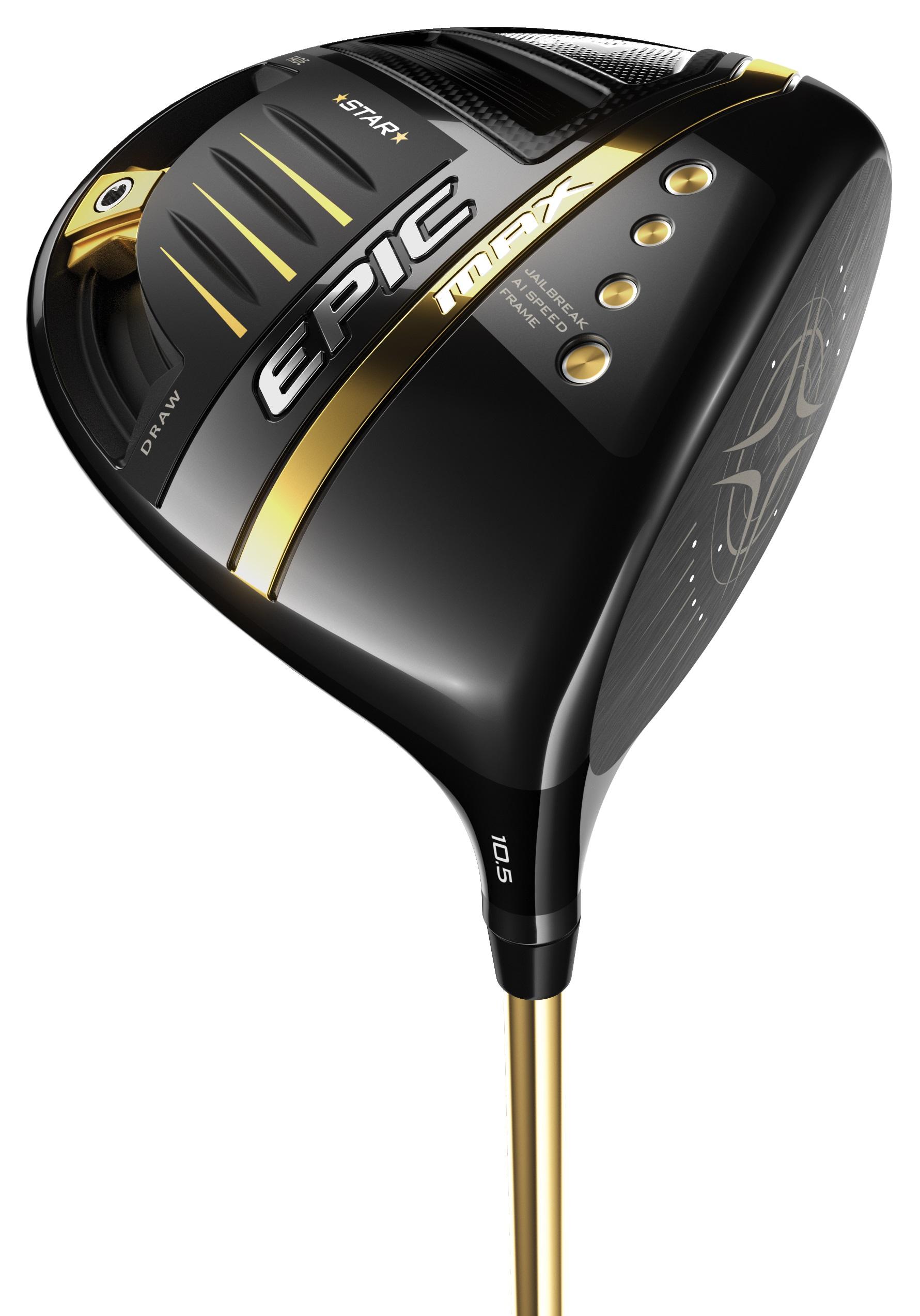 Callaway Epic Max Star Driver - UST Mamiya ATTAS Speed Series 30 Shaft - Left Handed - Regular Flex - Standard Length - 10.5 Loft - Standard Lie Angle - Men - Premium