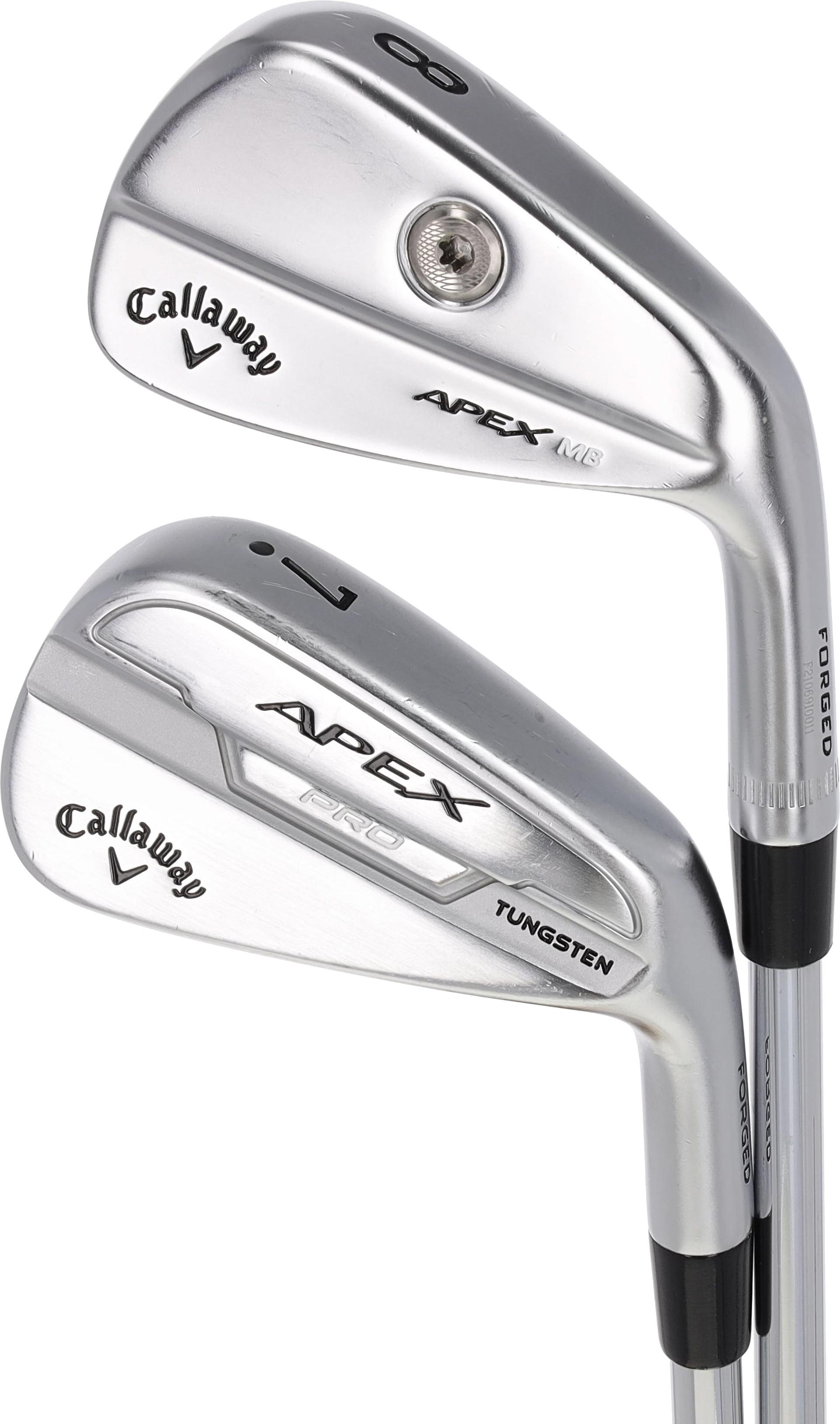 Callaway Apex Pro 21 / Apex MB Combo - Nippon N.S. Pro Modus 3 Tour 105 Shaft - 3 - Right Handed - Stiff Flex - Standard Length - Standard Lie Angle - Men - Good