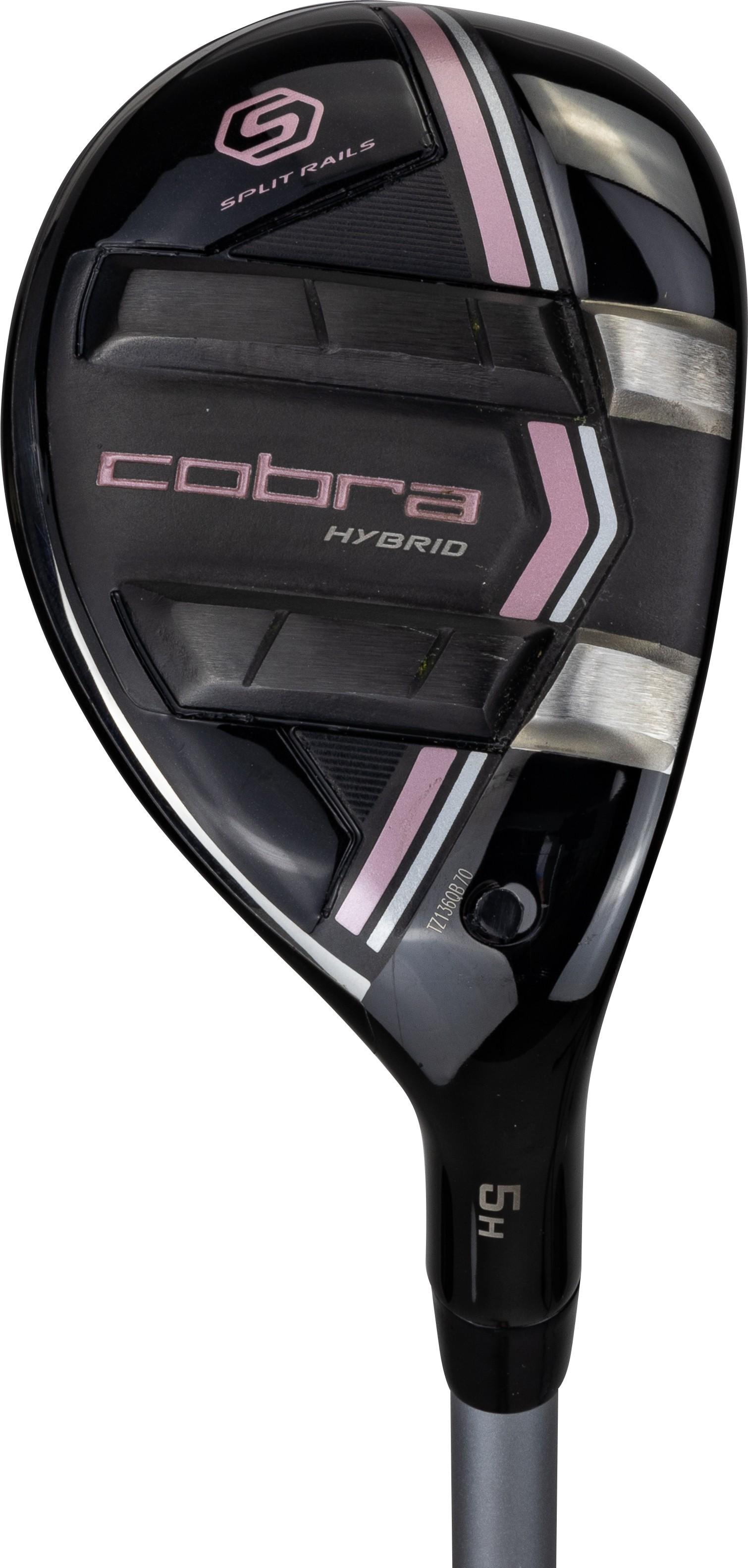 Cobra T-Rail 2 Hybrid Women - Cobra Golf Shaft - 5H - Right Handed - Ladies Flex - Standard Length - 23 Loft - Standard Lie Angle - Woman - Premium