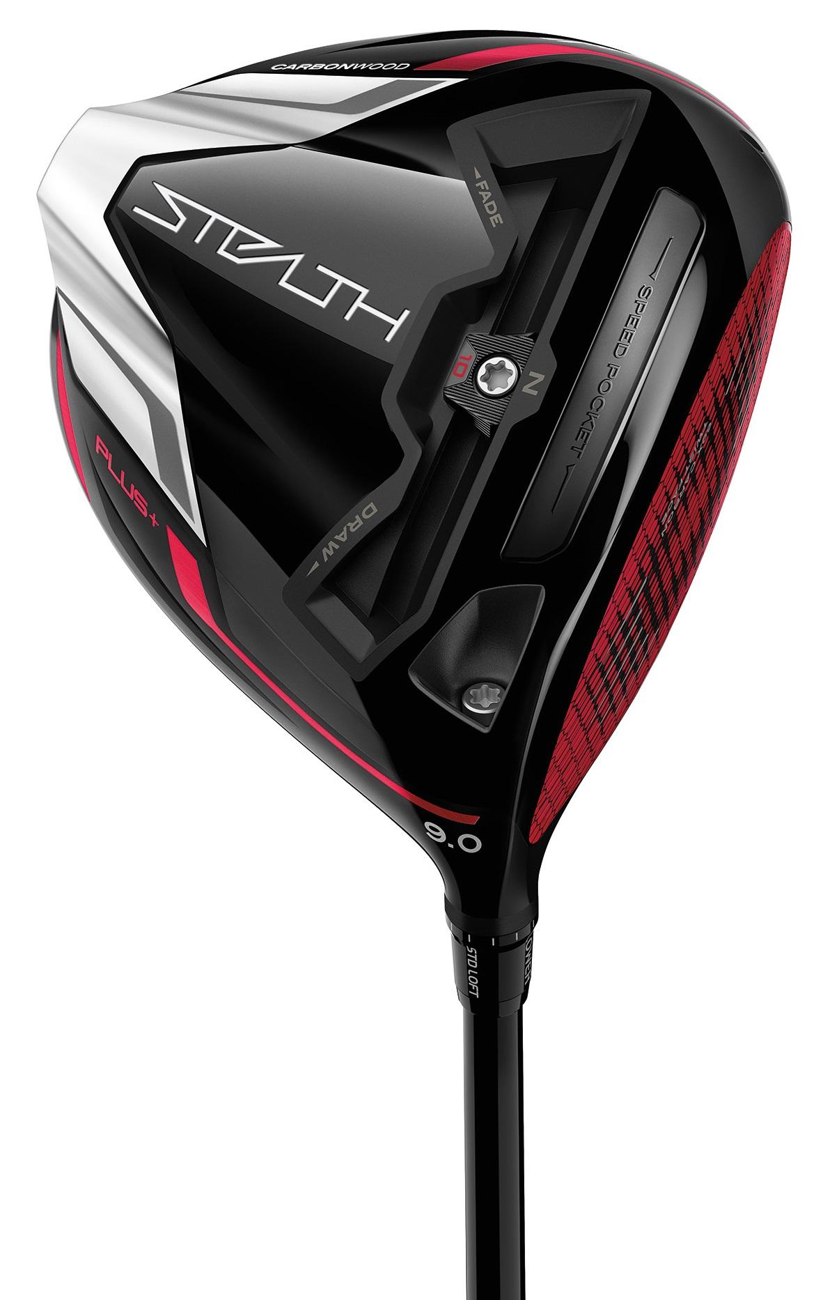 TaylorMade STEALTH PLUS Driver - Fujikura Ventus Red 5 Shaft - Left Handed - Regular Flex - Standard Length - 9 Loft - Standard Lie Angle - Men - Good