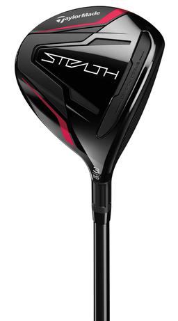 TaylorMade STEALTH Fairway Wood - Golf Club - Left Handed - 3 Wood - 15° Loft - Regular Flex - Fujikura Ventus Red 5 FW Shaft - Men