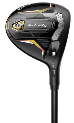 Cobra LTDx Black Fairway Wood - Golf Club - Left Handed - 3 Wood - 15° Loft - Regular Flex - Aldila NV 2KXV Green 75 Shaft - Men