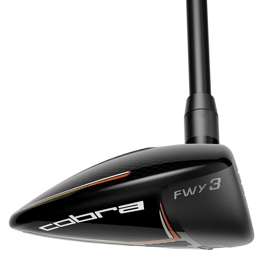 Cobra LTDx Black Fairway Wood - Golf Club - Left Handed - 3 Wood - 15° Loft - Regular Flex - Aldila NV 2KXV Green 75 Shaft - Men