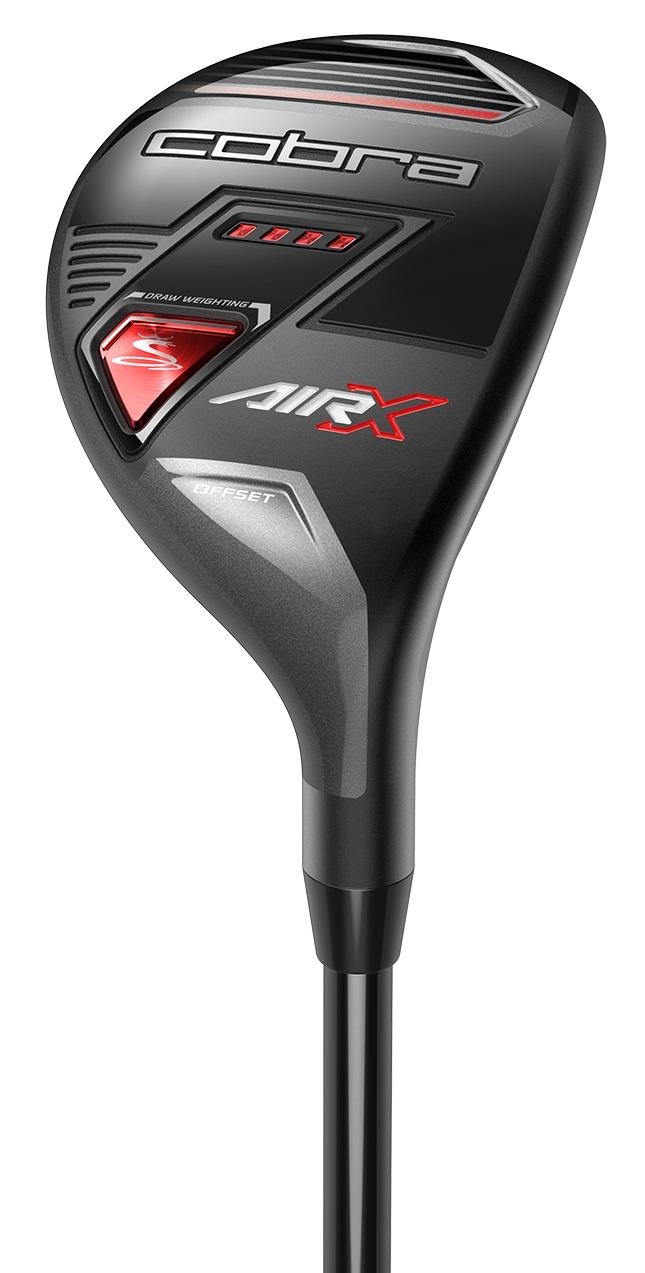 Cobra AIR-X Grey/Red 2022 Hybrid - Cobra Ultralite 50 Shaft - 4H - Left Handed - Regular Flex - Standard Length - 22 Loft - Standard Lie Angle - Men - Good