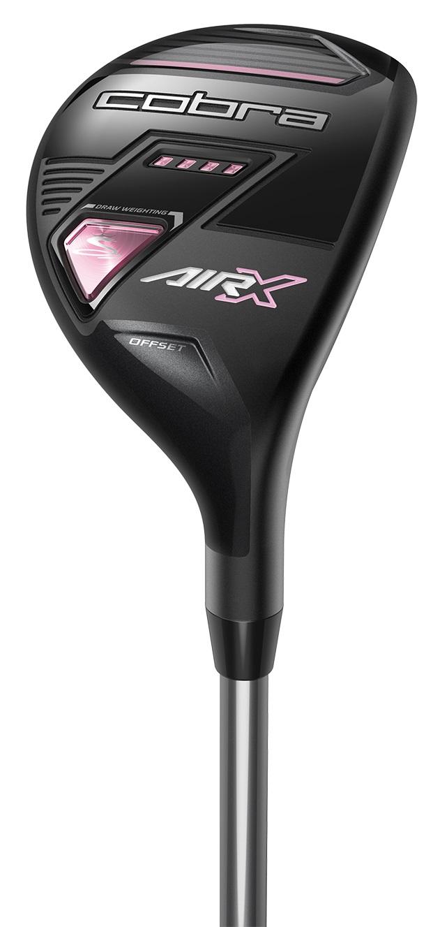 Cobra AIR-X Black/Pink Hybrid Women - Cobra Ultralite 45 Shaft - 5H - Right Handed - Ladies Flex - Standard Length - 26 Loft - Standard Lie Angle - Woman - Premium