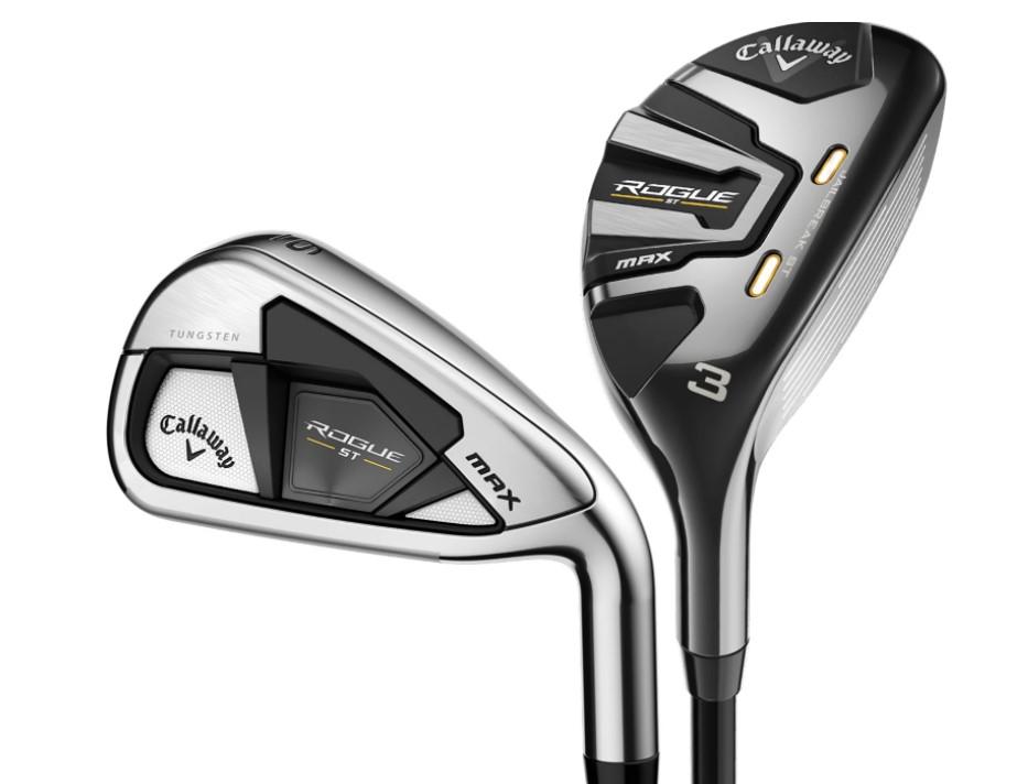 Callaway Rogue ST MAX Combo - UST Mamiya Recoil Dart 65 Shaft - 4-PW - Right Handed - Regular Flex - Standard Length - Standard Lie Angle - Men - Premium