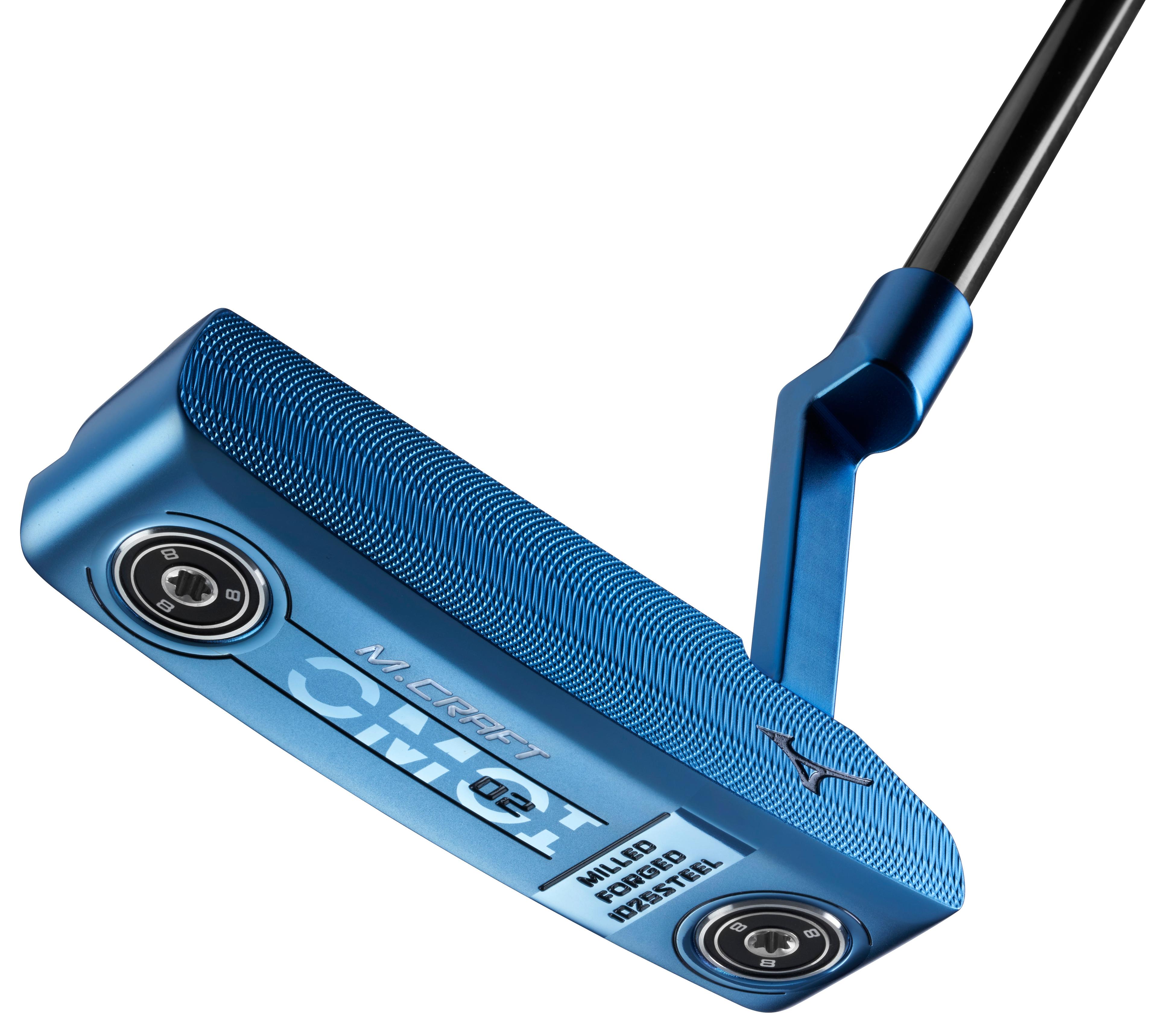 Mizuno OMOI 02 Blue ION Putter - Golf Club - Left Handed - Standard - Putterflex Flex - No Label Shaft - Men