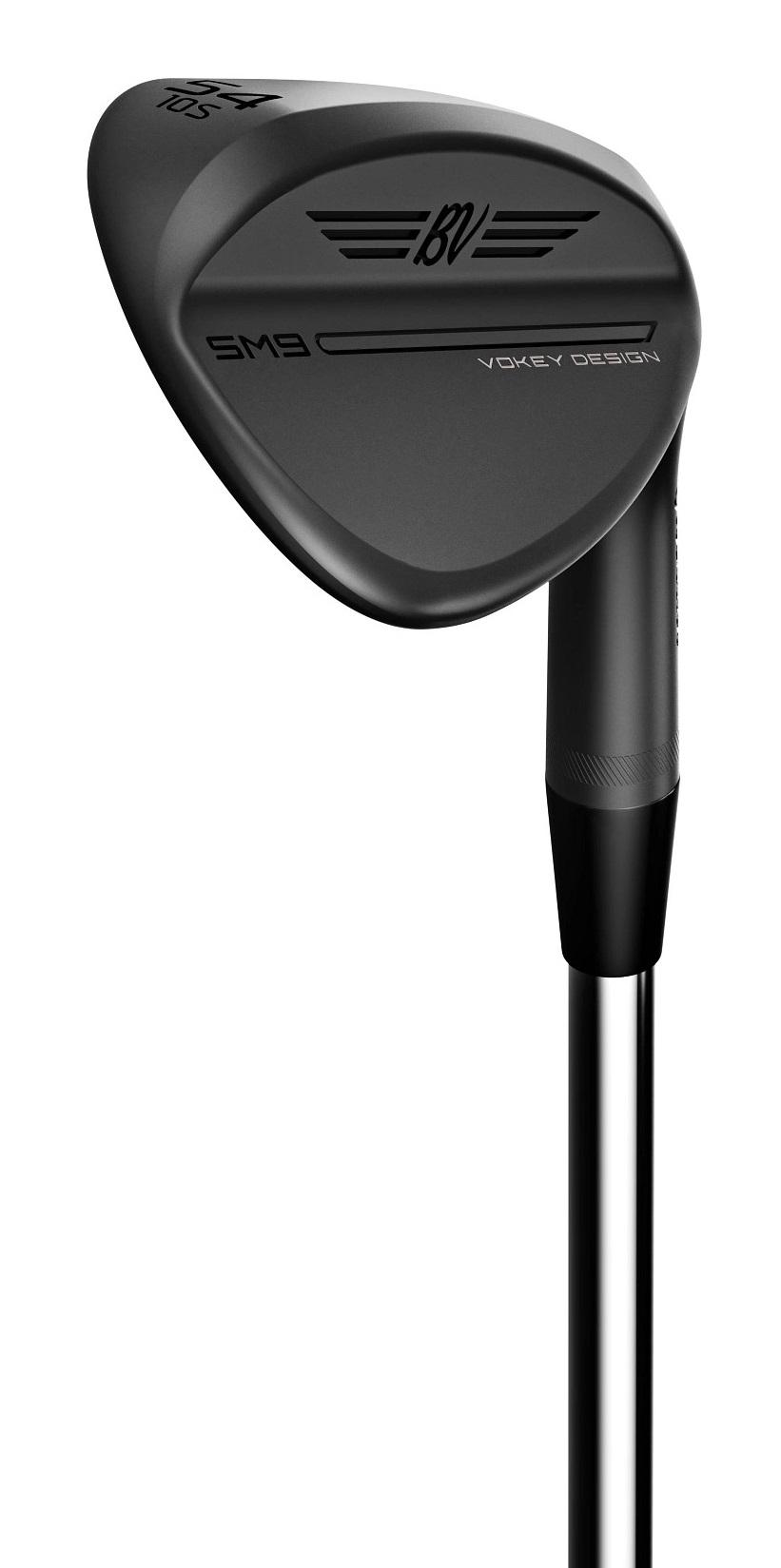 Titleist Vokey SM9 Jet Black S Grind Wedge - True Temper Dynamic Gold S200 Shaft - Sand Wedge - Right Handed - Wedgeflex Flex - Standard Length - 54 Loft - Standard Lie Angle - Men - Good