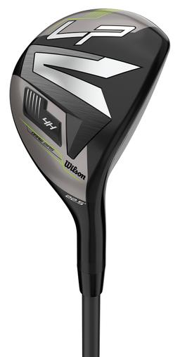 Wilson Launch Pad 2 Hybrid - Golf Club - Left Handed - 4H - 22.5° Loft - Regular Flex - Project X EvenFlow Green 65 Shaft - Men