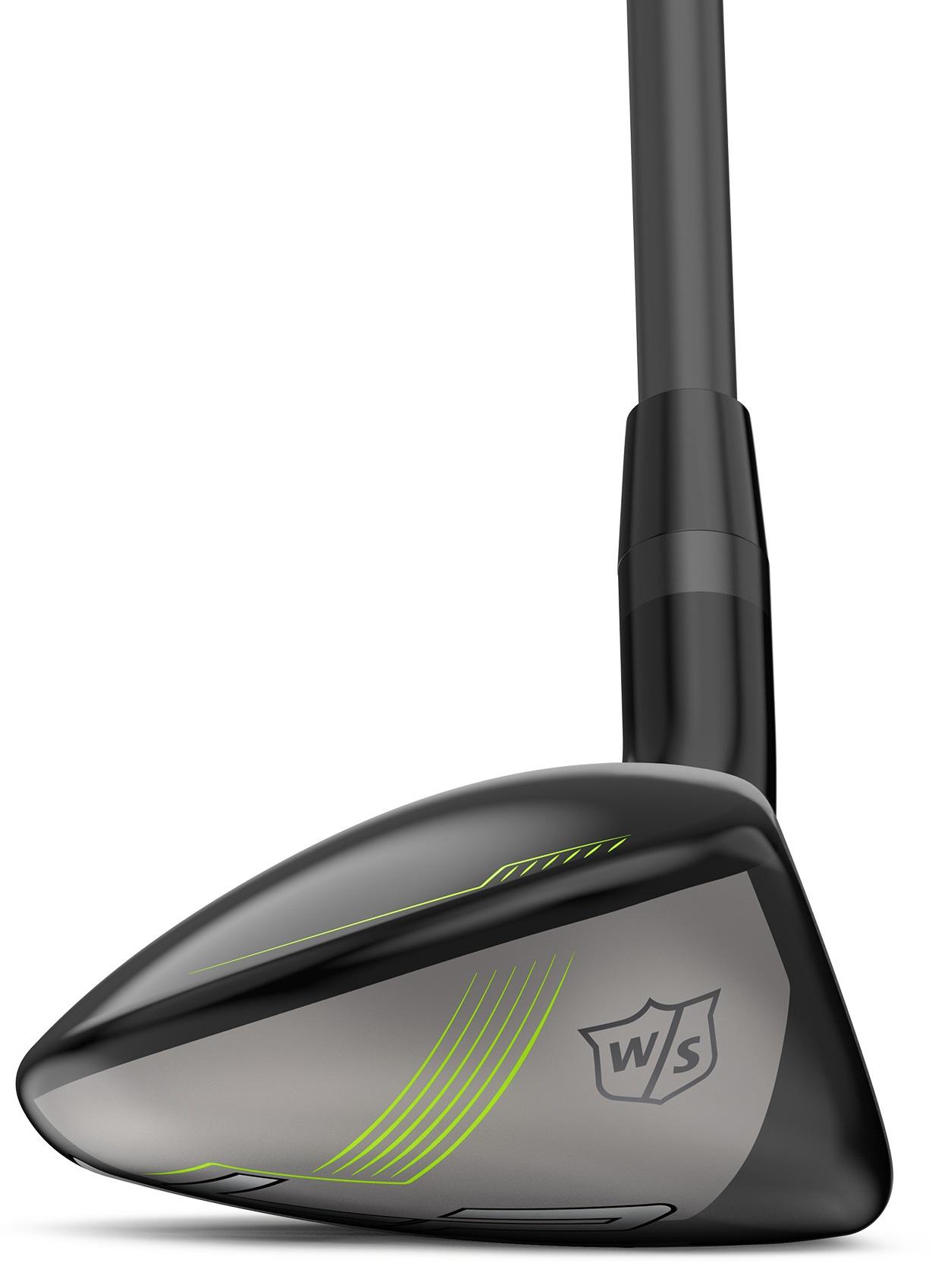 Wilson Launch Pad 2 Hybrid - Golf Club - Left Handed - 4H - 22.5° Loft - Regular Flex - Project X EvenFlow Green 65 Shaft - Men