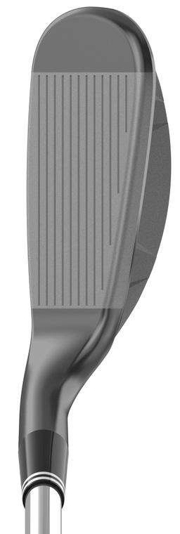 Cleveland Smart Sole 4.0 Black Satin C Wedge - Golf Club - Left Handed - Chipper Wedge - 42° Loft - Wedgeflex Flex - Cleveland SMART SOLE Shaft - Men