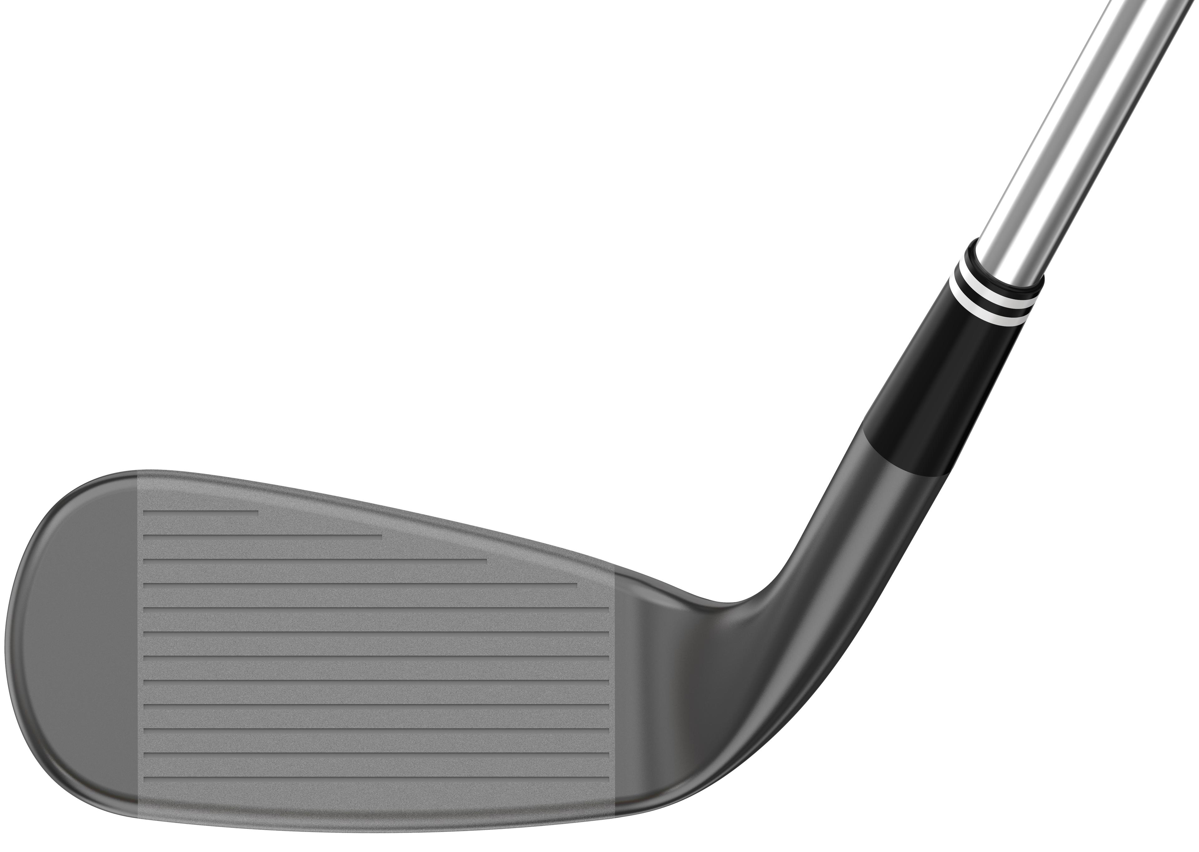 Cleveland Smart Sole 4.0 Black Satin C Wedge - Golf Club - Left Handed - Chipper Wedge - 42° Loft - Wedgeflex Flex - Cleveland SMART SOLE Shaft - Men