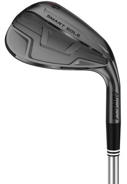 Cleveland Smart Sole 4.0 Black Satin G Wedge - Golf Club - Left Handed - Gap Wedge - 50° Loft - Wedgeflex Flex - Cleveland SMART SOLE Shaft - Men