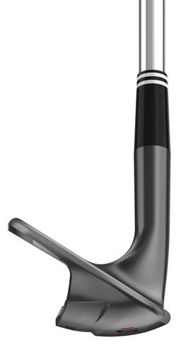 Cleveland Smart Sole 4.0 Black Satin S Wedge - Golf Club - Left Handed - Sand Wedge - 58° Loft - Wedgeflex Flex - Cleveland SMART SOLE Shaft - Men