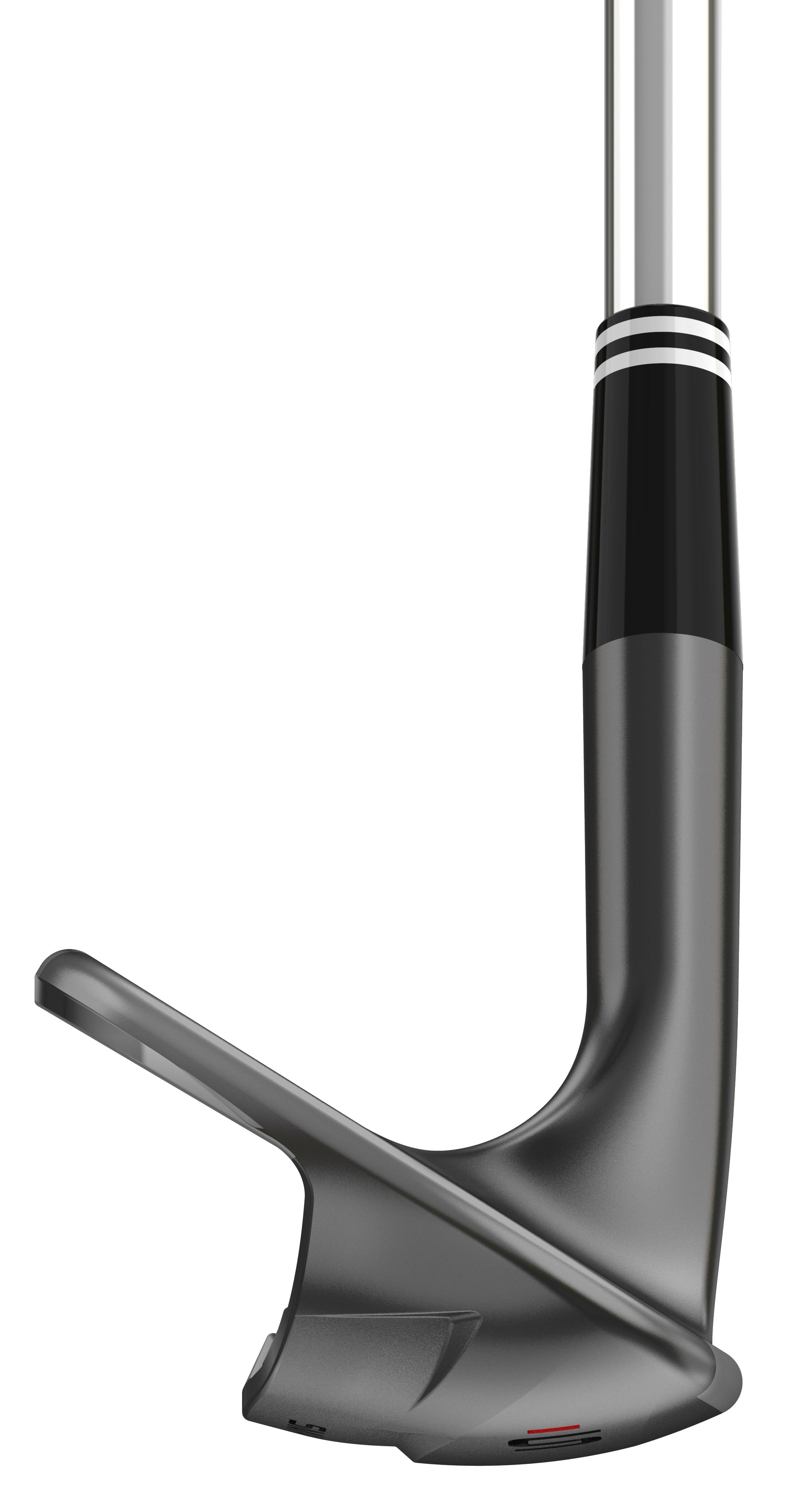 Cleveland Smart Sole 4.0 Black Satin S Wedge - Golf Club - Left Handed - Sand Wedge - 58° Loft - Wedgeflex Flex - Cleveland SMART SOLE Shaft - Men