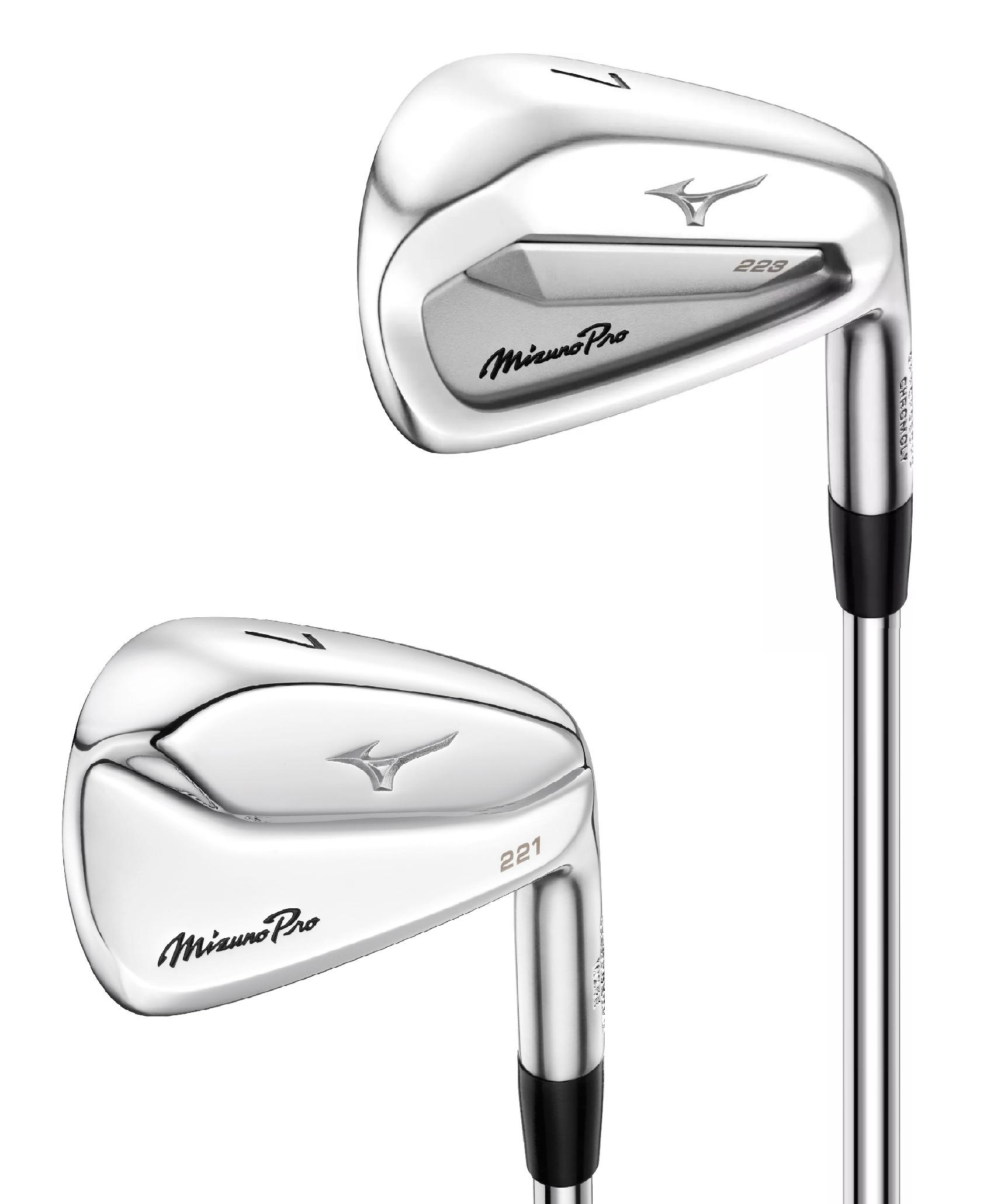 Mizuno Pro 221/Pro 223 Combo - FST KBS $ Shaft - 4 - Right Handed - Extra Stiff Flex - Standard Length - Standard Lie Angle - Men - Good
