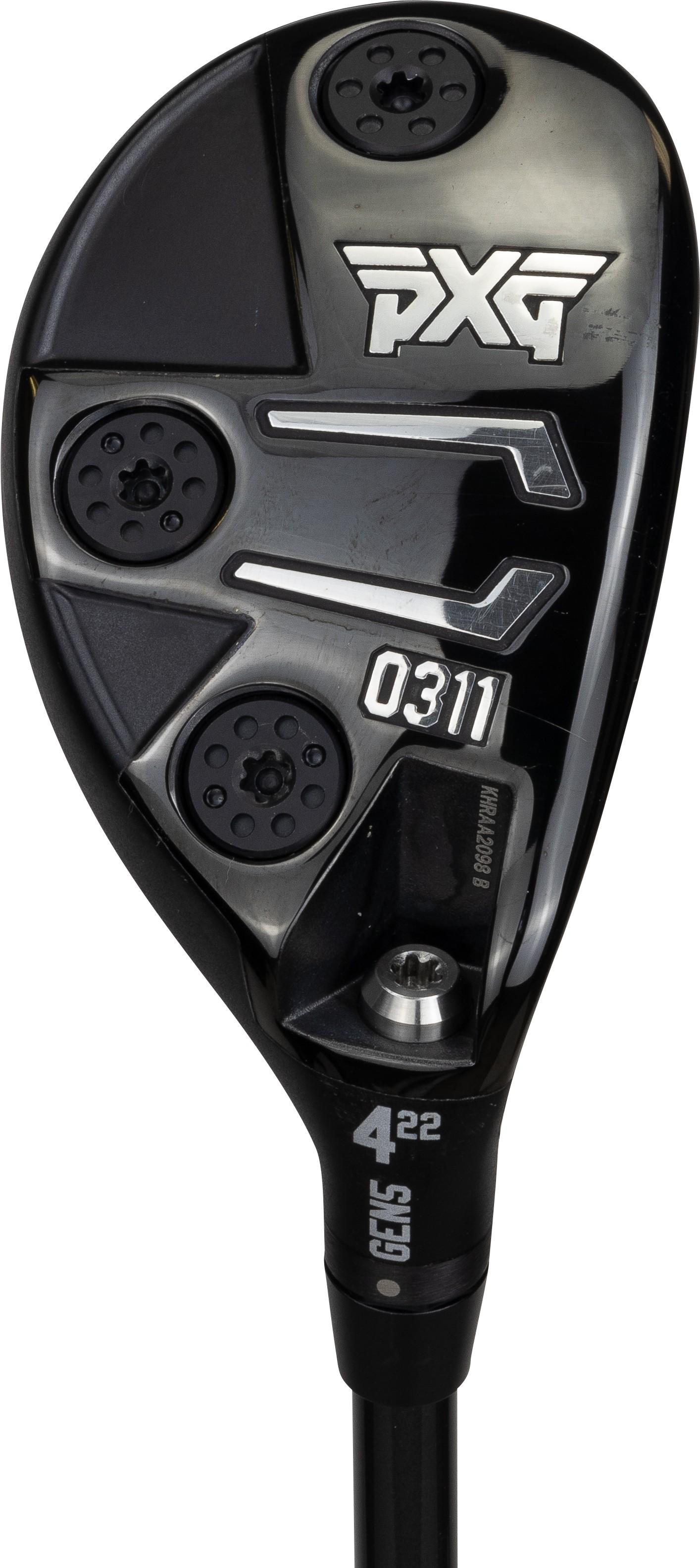 PXG 0311 Gen5 Hybrid - Mitsubishi Chemical MMT 60 Shaft - 4H - Left Handed - Senior Flex - Standard Length - 22 Loft - Standard Lie Angle - Men - Excellent