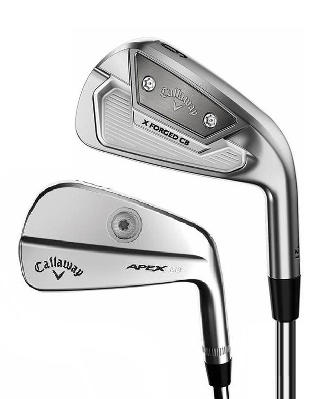 Callaway X Forged CB 21 / Apex MB Combo - Project X 6.0 Shaft - 4 - Right Handed - Stiff Flex - Standard Length - Standard Lie Angle - Men - Excellent